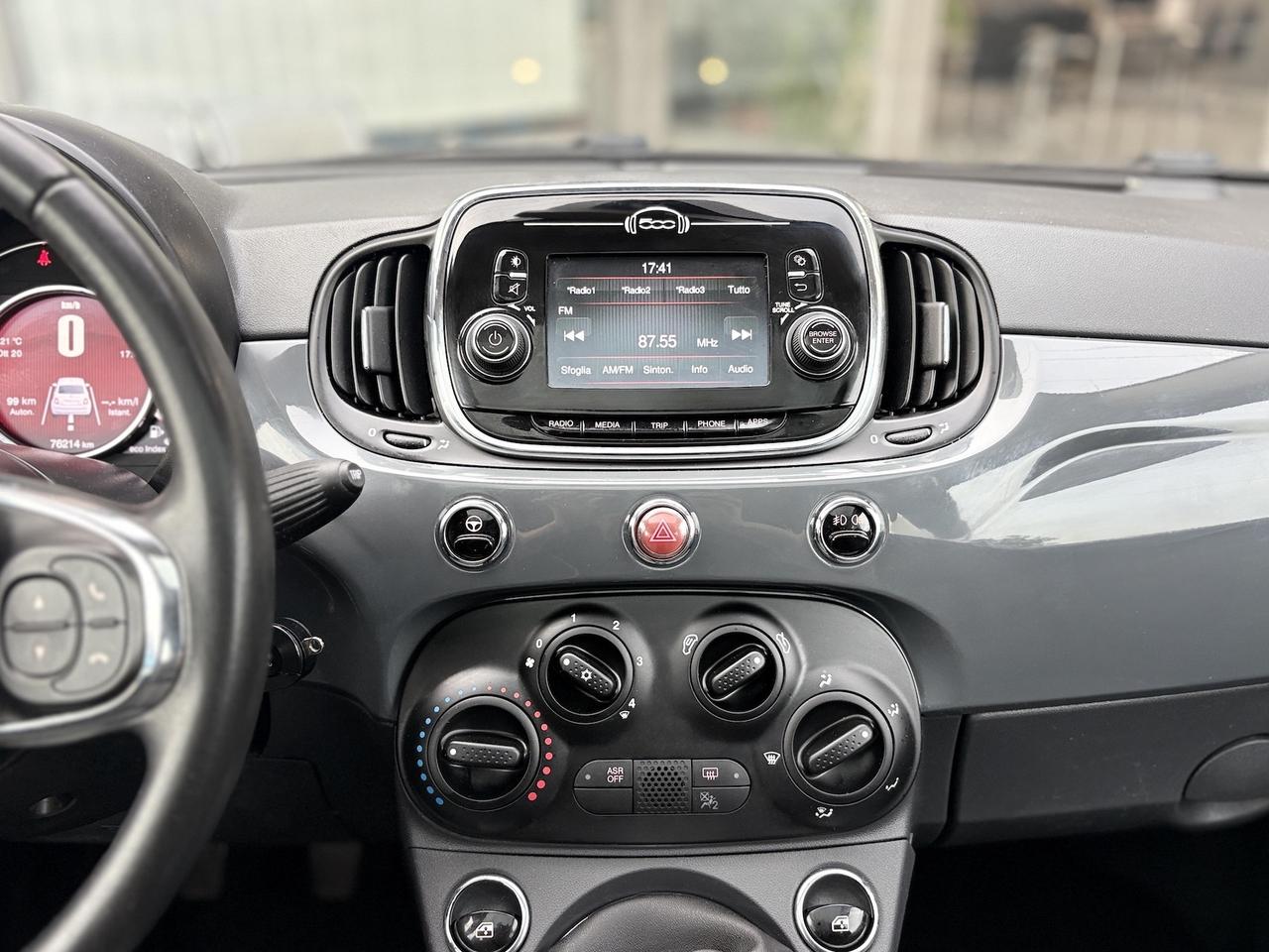 Fiat 500 1.2 Benzina 69CV E6 Neo - 2016