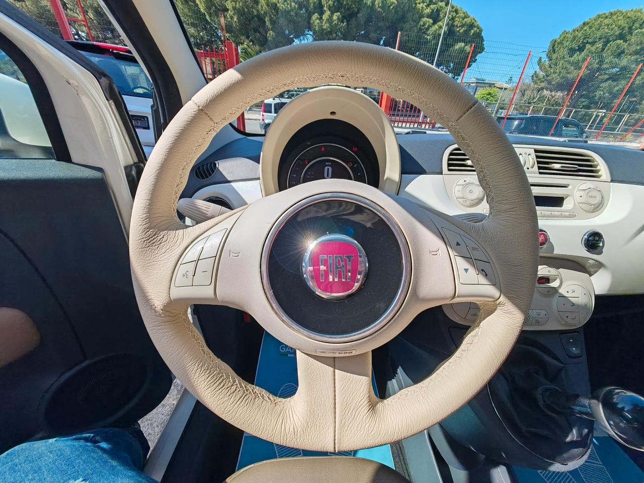 Fiat 500 1.3 diesel 04/2015 Cv95 LOUNGE BIANCO PERLA