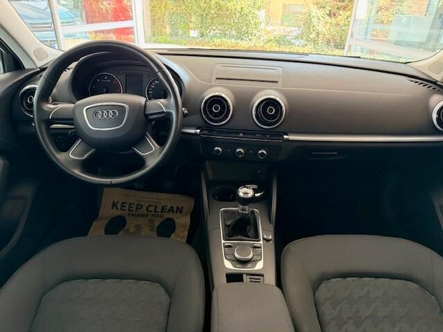 AUDI A3 SPORTBACK 1.6 TDI 110CV – SOLO 62.000 KM | PARI AL NUOVO | FULL STORIA AUDI