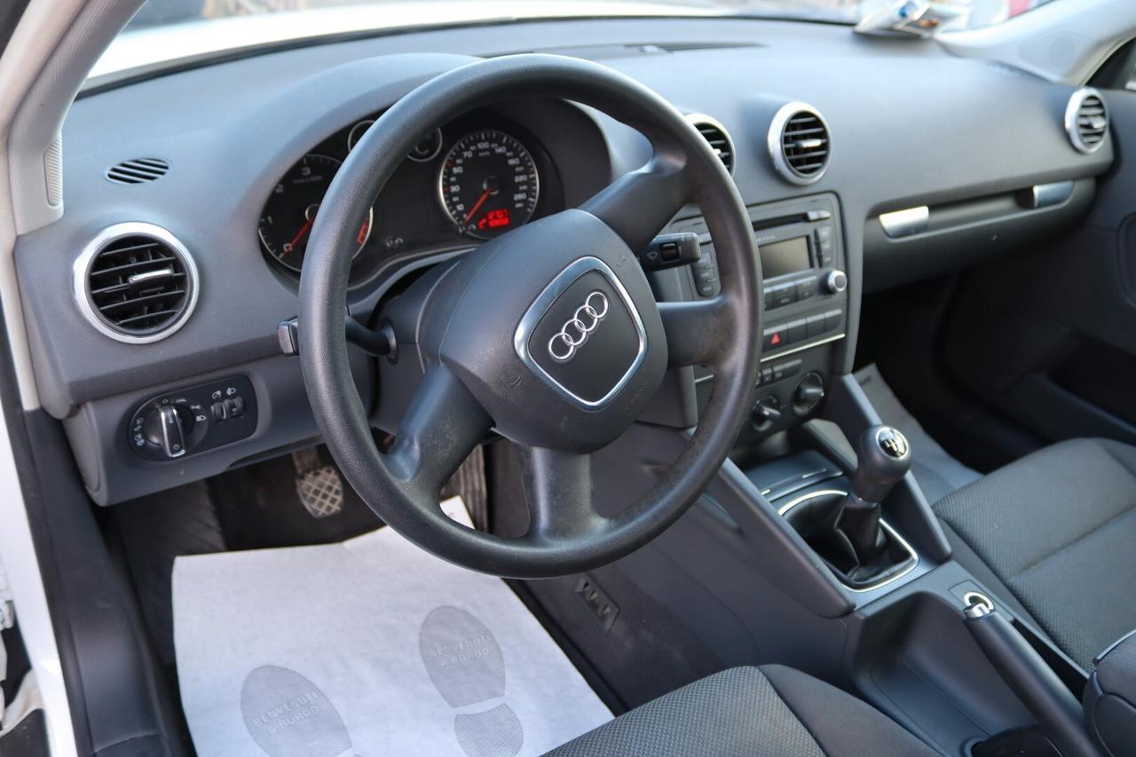 Audi A3 SPB 1.6 TDI 90CV CR F.AP AMBITION