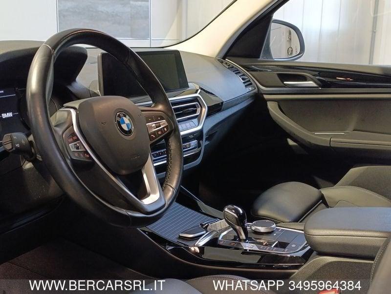 BMW X3 X3 sDrive18d 48V SPORT*PELLE*TELECAMERA*PDC*LED*