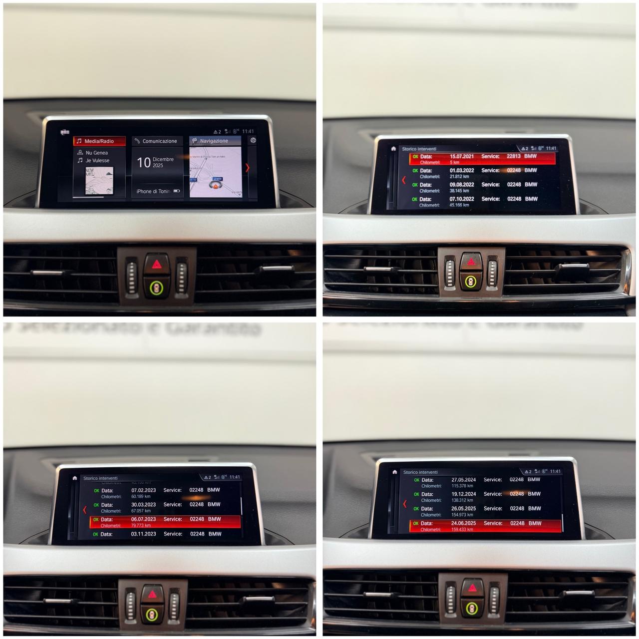 Bmw X1 sDrive16d 116cv Aut. Advantage 07/2021 Euro 6D Neopatentati