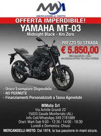 Yamaha MT-03 2025-km zero