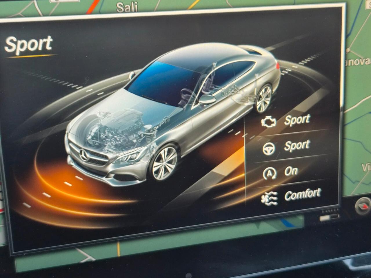 Mercedes-benz C 250d Coupe 80 mila km pak AMG