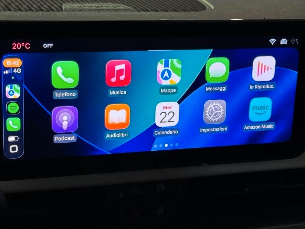 Fiat 600 1.2 hybrid 145cv auto Led Navi Cam App conn 17"