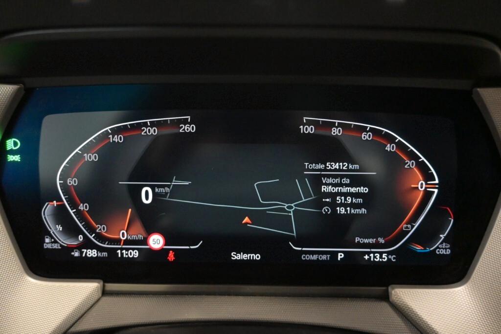 BMW 116D 115CV STEPTRONIC BUSINESS ADVANTAGE ( FARI LED - BMW DIGITAL COCKPIT - NAVI - MIRROR - PDC )