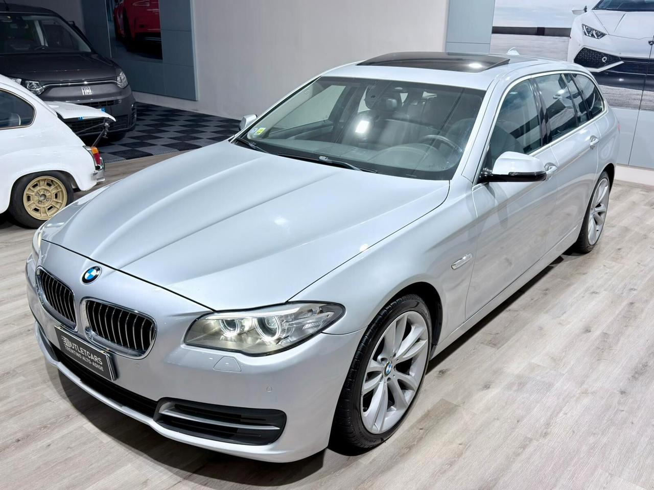 BMW 520d TOURING 190CV AUTO TETTO/PELLE