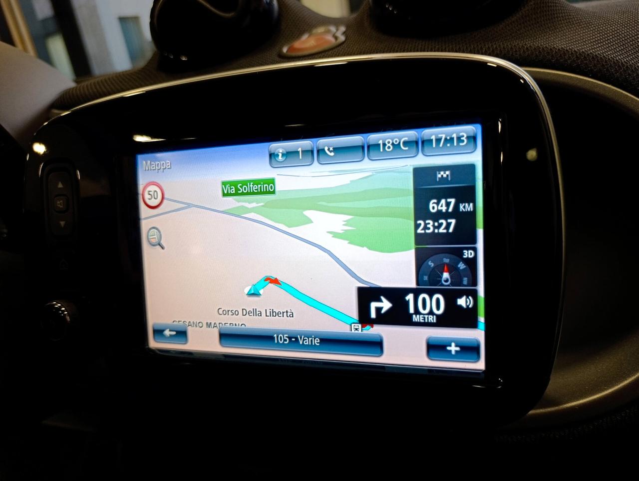 Smart ForTwo 70 1.0 twinamic Passion Grey opaco e Rosso