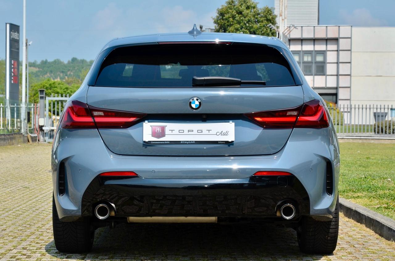 BMW 118d MSPORT 150cv AUTO, GAR. BMW 3/28, SERVICE BMW, UFF ITALIANA, EURO 6D, RETROCAMERA, PERMUTE
