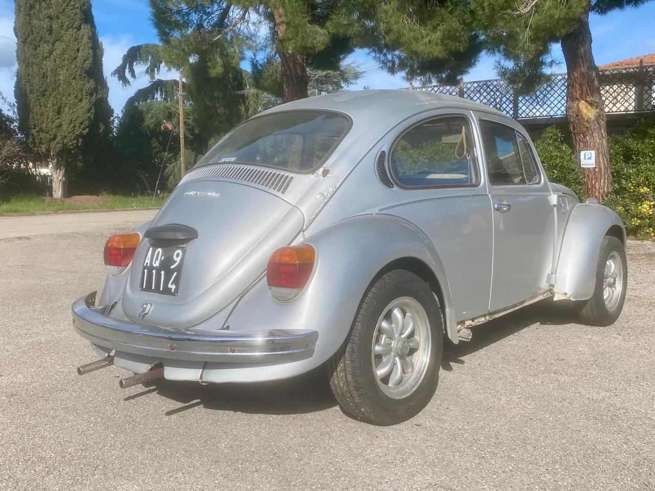 Volkswagen Maggiolino VW 1,2 cc vetro tondo