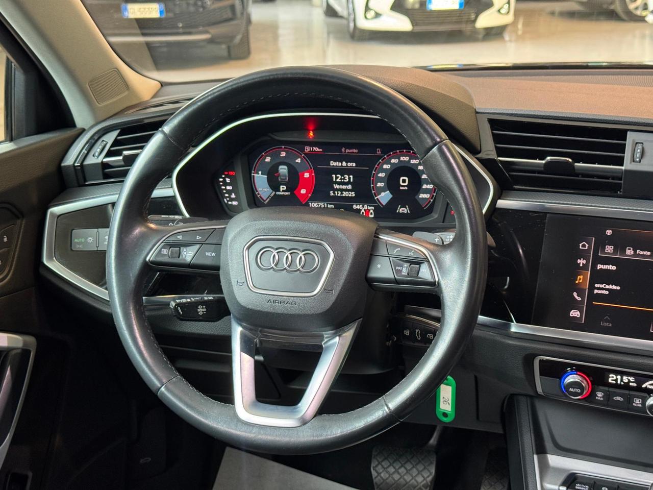 Audi Q3 Sportback 35 2.0 tdi s-tronic TOTAL BLACK EDITION