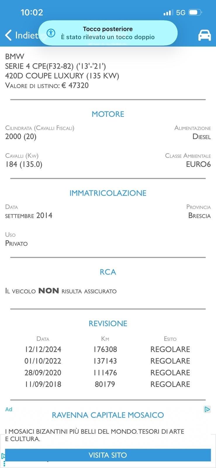 Bmw 420 420d Coupé Msport