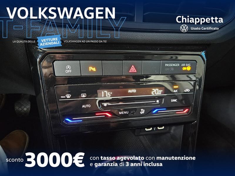 Volkswagen T-Cross 1.0 tsi life 95cv