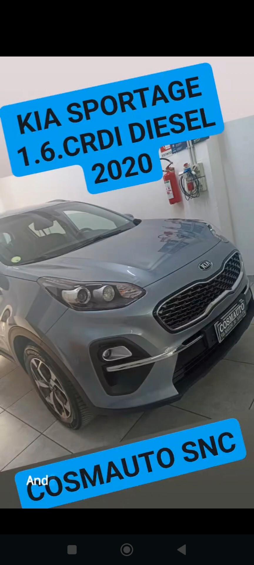 Kia Sportage 1.6 CRDI 115 CV 2WD
