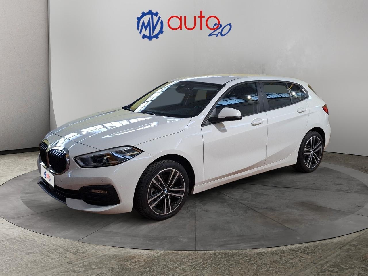 Bmw 116d Advantage modello 2020 Navi Tagliandata Bmw