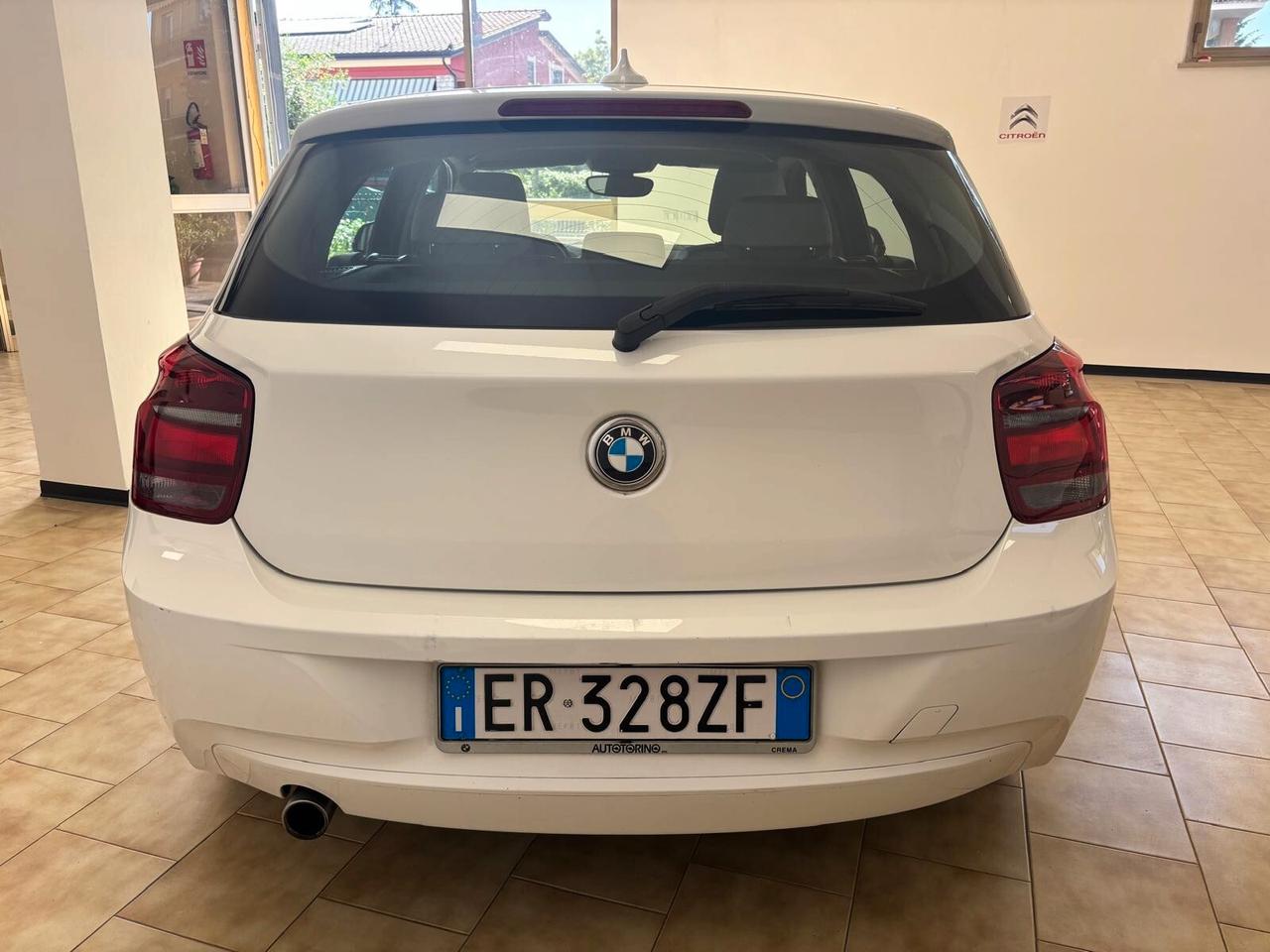 BMW SERIE 1 ANNO 2013 DS 2.0 CV 120 KM 138 MILA