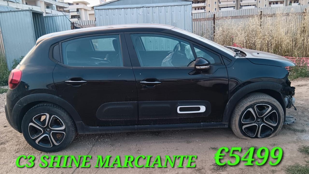 Citroen C3 SHINE INCIDENTATA SINISTRATA MONDIALCARS 023