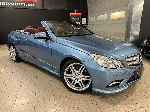 MERCEDES-BENZ E 350 CGI CABRIO 272CV AMG PACK ! COLORAZIONE UNICA !