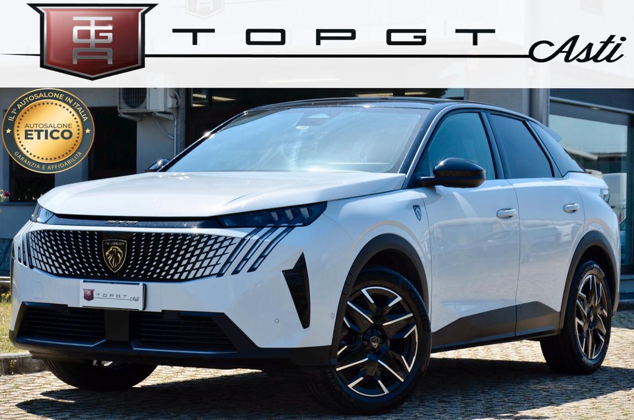 PEUGEOT 3008 1.2 HYBRID 48V GT 136cv AUTO, UNICOPROPRIETARIO, GARANZIA UFF PEUGEOT, UFF ITALIANA, SERVICE UFF PEUGEOT, EURO 6E, FULL LED, RETROCAMERA, PERMUTE