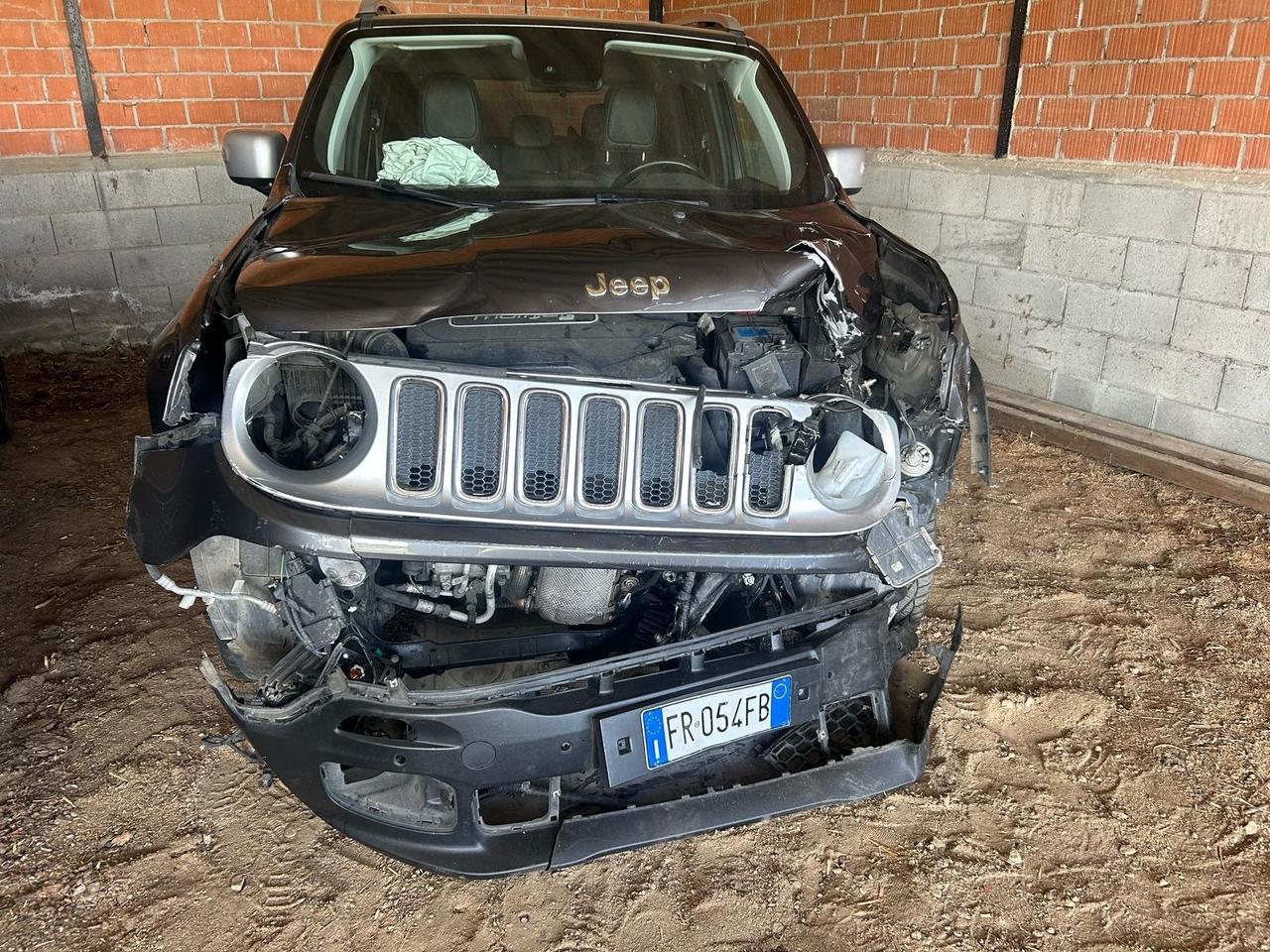 Jeep Renegade 2.0 Mjt 140CV 4x4 LIMITED AUTOMATICO INCIDENTATO