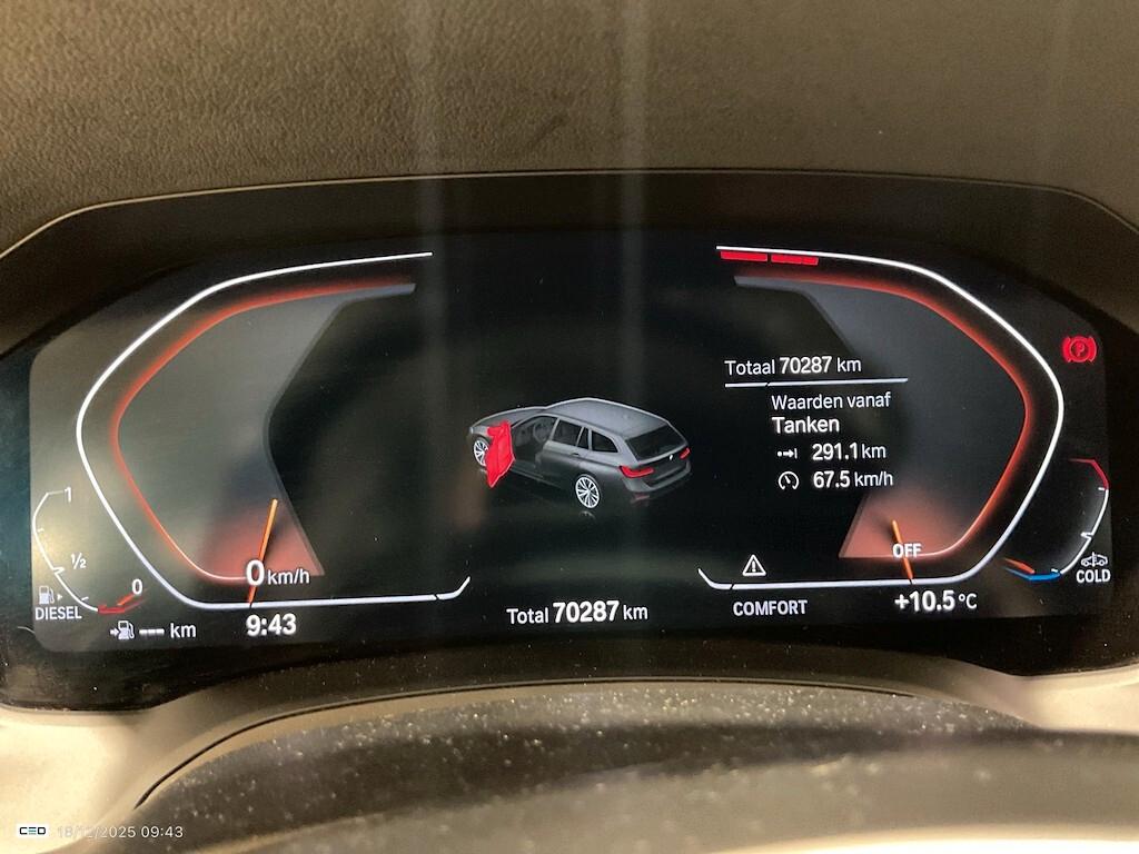 BMW 316D TOURING 122CV STEPTRONIC 48V BUSINESS ADVANTAGE ( FARI LED - BMW DIGITAL COCKPIT - NAVI - CLIMA TRIZONA - PDC - CERCHI 17 )