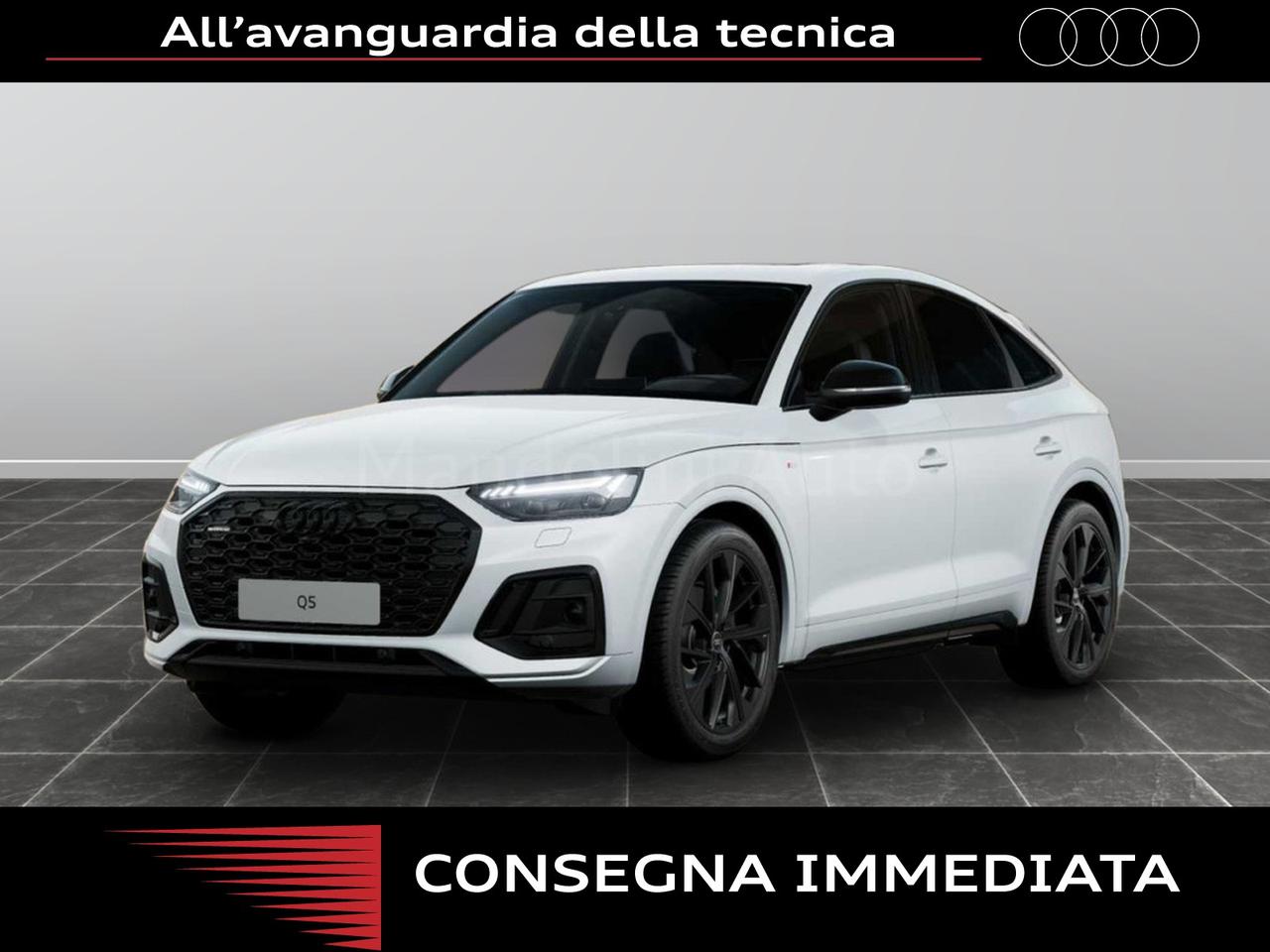 Audi Q5 sportback 40 2.0 tdi mhev 12v identity black quattro s tronic