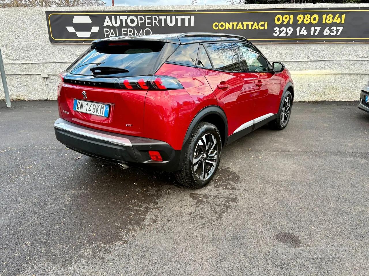 PEUGEOT 2008 1.5 BlueHDI(130cv) EAT8 GT AUTOMATICA