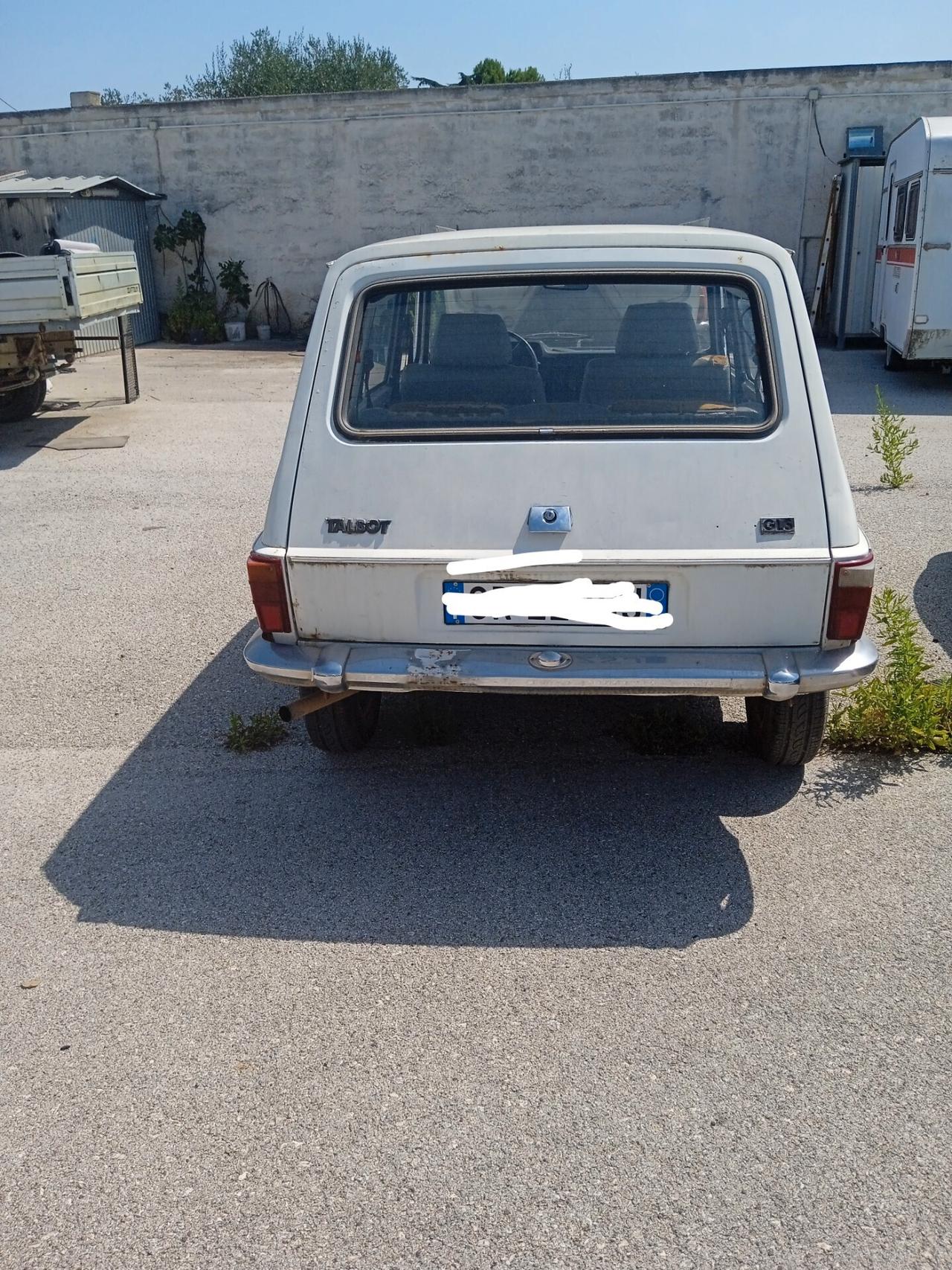 Simca 1100 familiare marciante documenti da passaggio