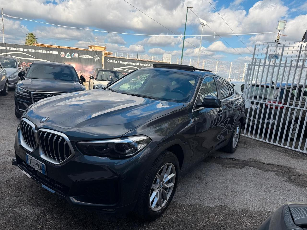 BMW NEW X6 40D 3.0 340CV TETTO 2021 TOP GAMMA