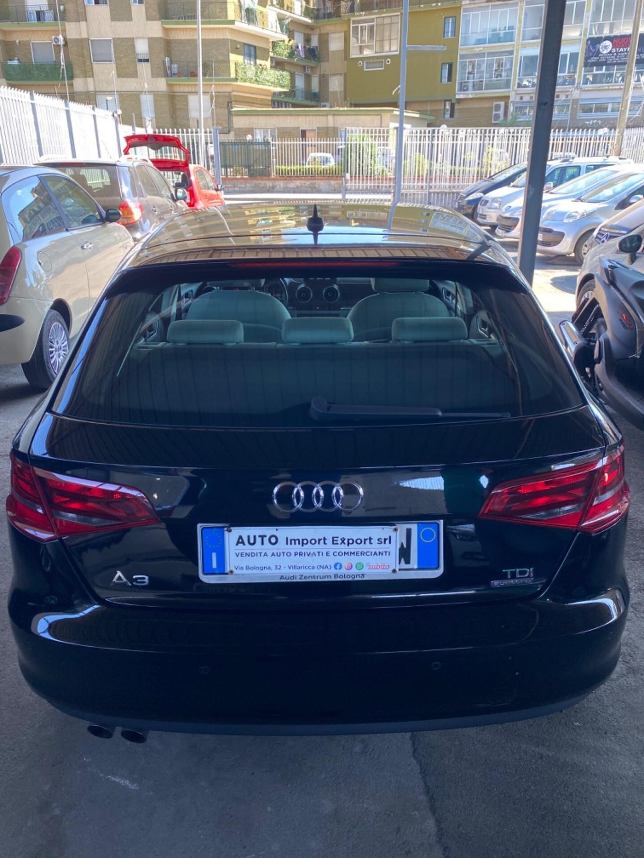 Audi A3 TDI QUATTRO 2015 Full Navi TAGLIANDATA