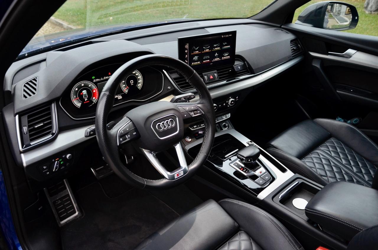 AUDI SQ5 SPORTBACK 3.0 TDI MHEV 48V QUATTRO 341cv TIPTRONIC, SERVICE UFF AUDI, EURO 6D, TETTO, FULL LED, NAVI, RETROCAMERA, PELLE, 21", PERMUTE