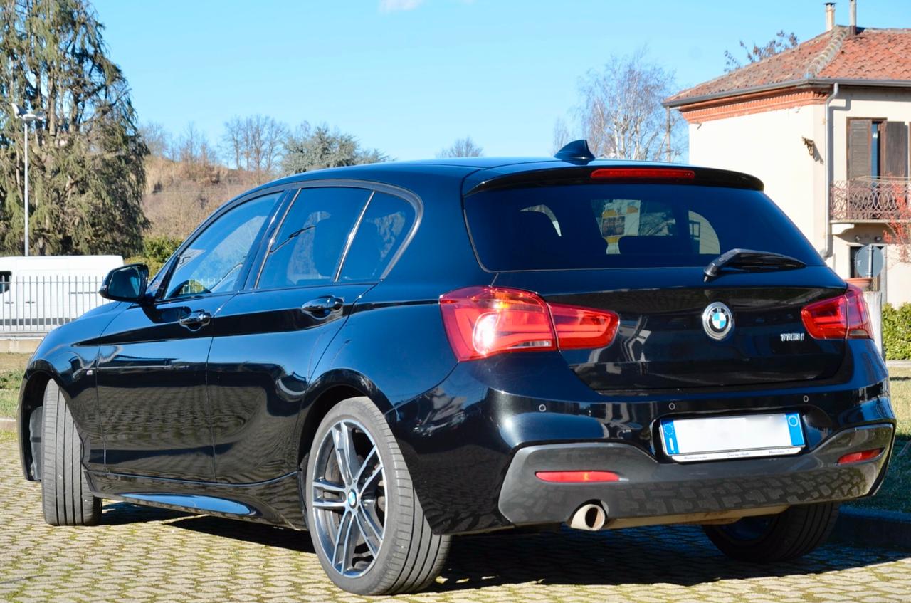 BMW 118i MSPORT 5p 136cv AUTO, TETTO, UFF ITALIANA, EURO 6D, NAVI, FULL LED, 18", PERMUTE