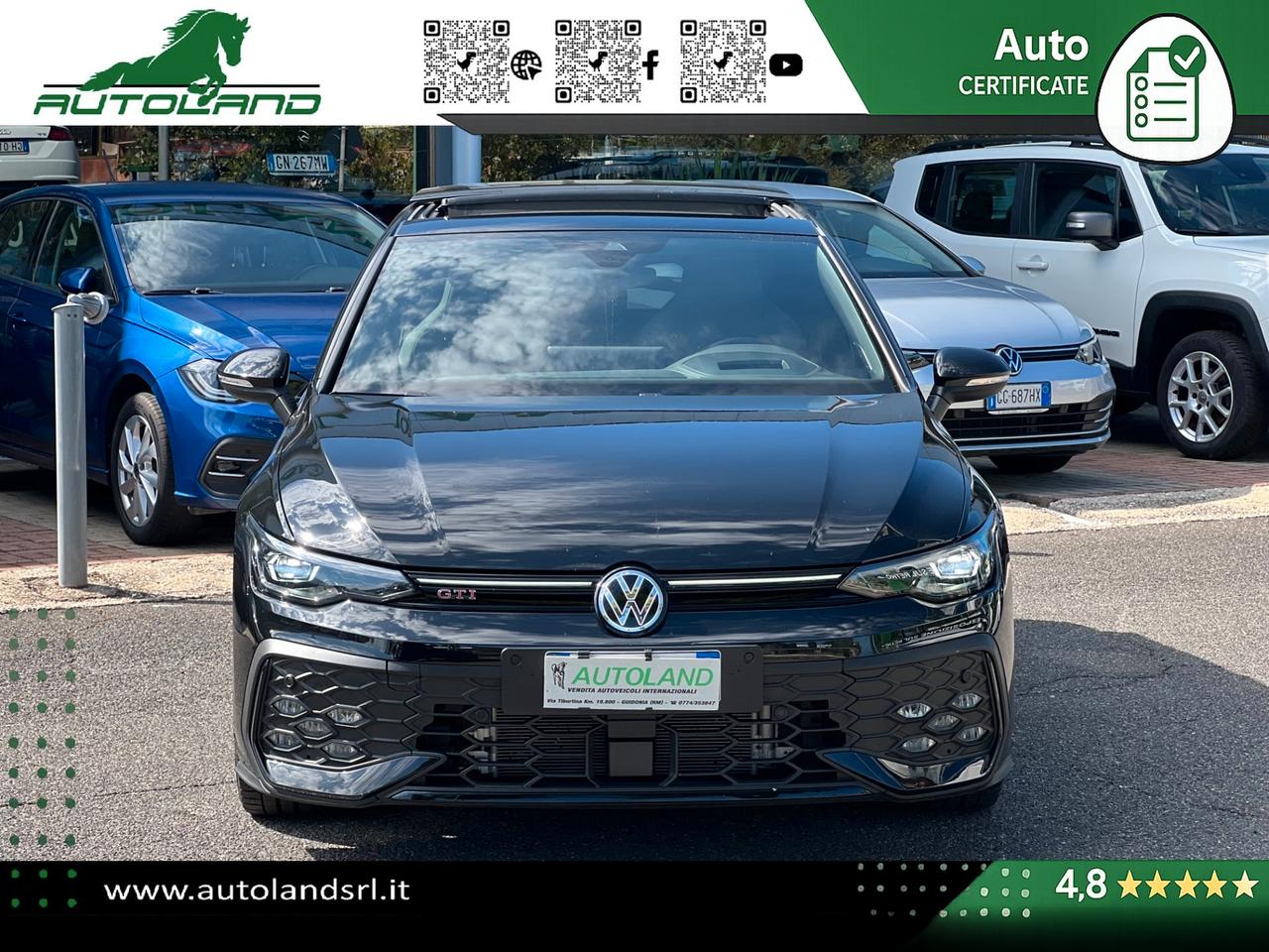 Volkswagen Golf 2.0 tsi GTI 265cv dsg TETTO - HEAD UP - PELLE - SEDILI VENTILATI
