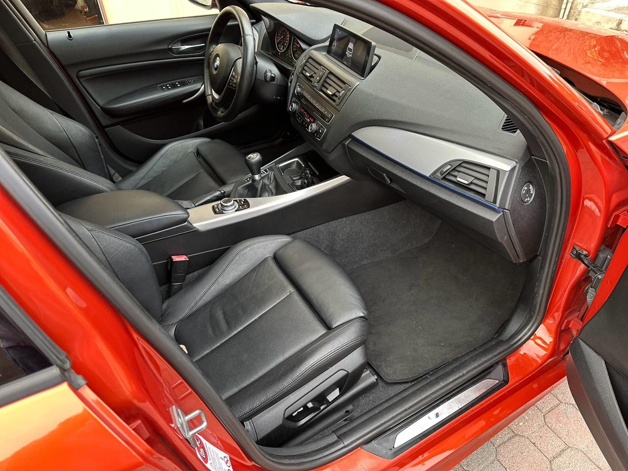 Bmw 135 M135i 3.0 turbo Manuale - Valencia orange -Tetto