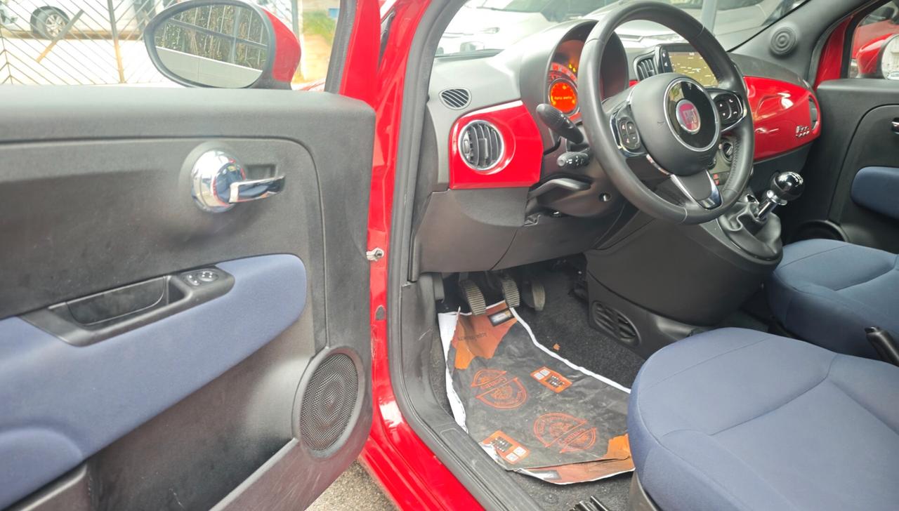 Fiat 500 1.0 Hybrid Star perfetta pari a nuova bi colore