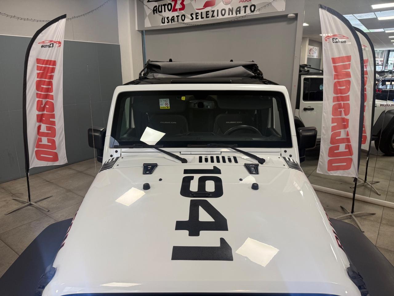 Jeep Wrangler 2.8 CRD DPF Rubicon Auto Soft Top Lungo