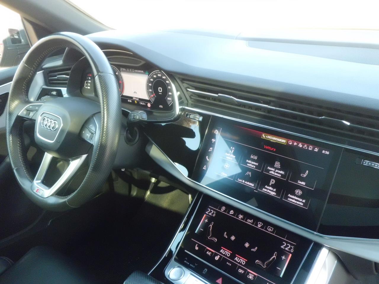 Audi Q8 50 TDI 286 CV quattro tiptronic Sport IPERFULL+4 RUOTE STERZANTI+TETTO APRIBILE+PANORAMICO