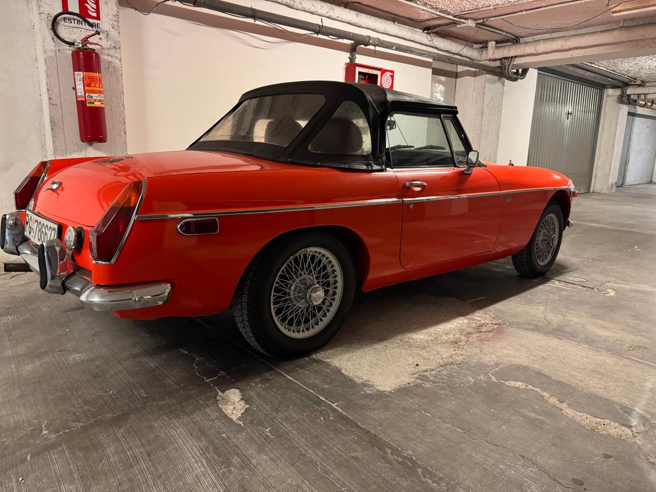 Mg MGB - 1973 versione Americana Targa Italiana . Iscritta ASI Oro