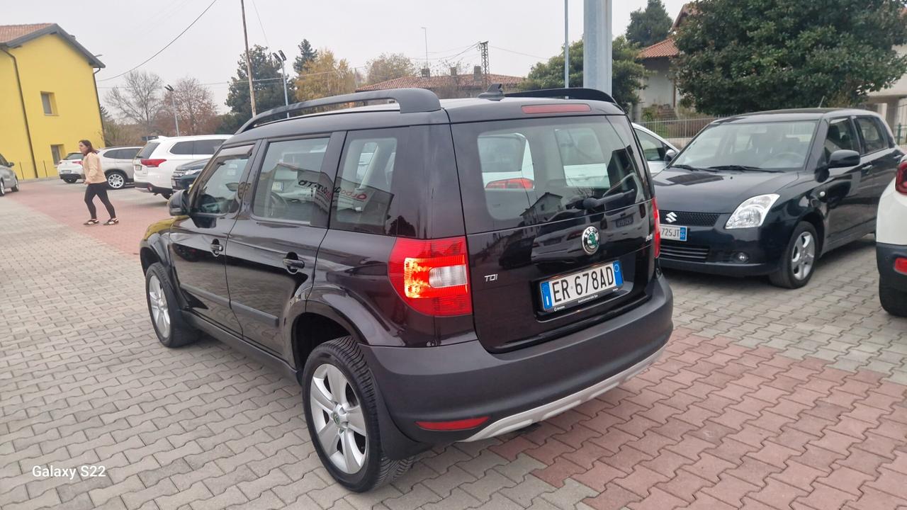 Skoda Yeti 2.0 TDI CR 110CV perfetta E garantita 12M