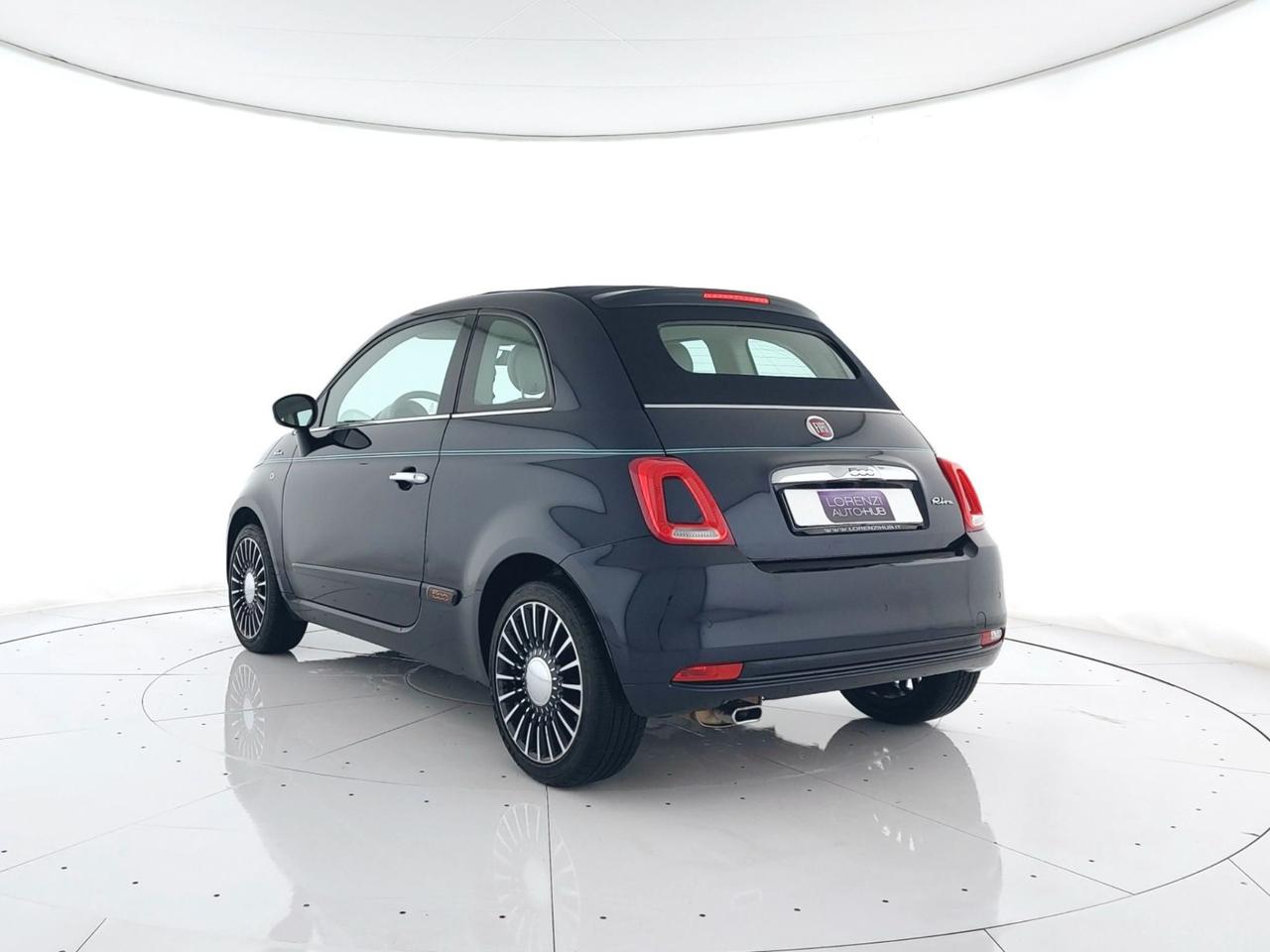 FIAT 500 1.2 Riva 69cv PELLE+DECAPPOTTABILE+NEOPATENTATI