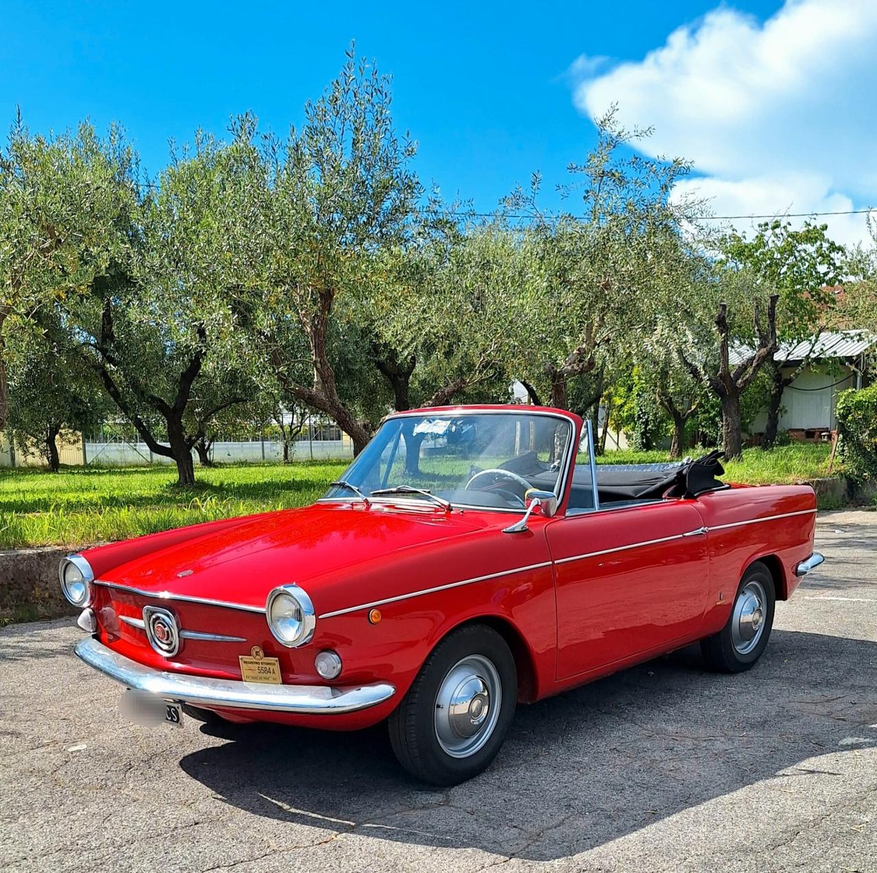 Fiat 600 D SPIDER VIGNALE - RESTAURO TOTALE - ASI