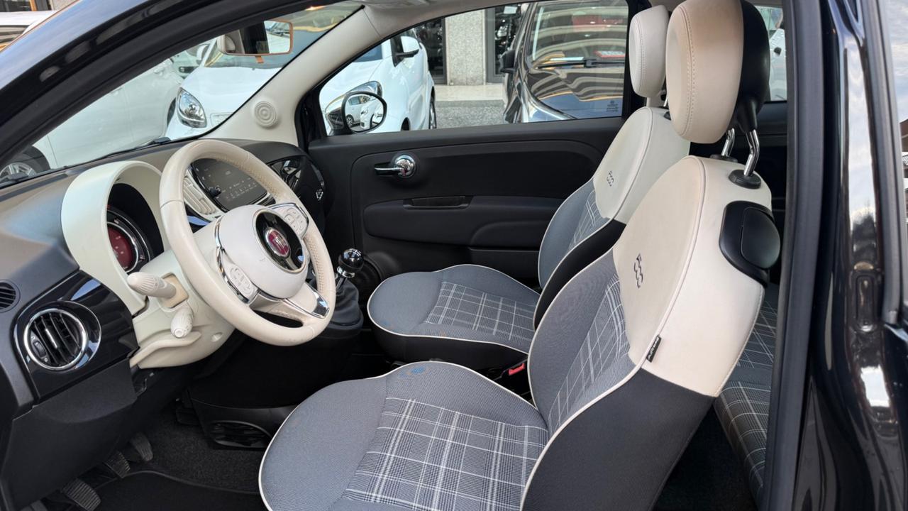 Fiat 500 1.2 Mirror LED PDC CAR PLAY TETTO APRIBILE NAVI PELLE CERCHI 15