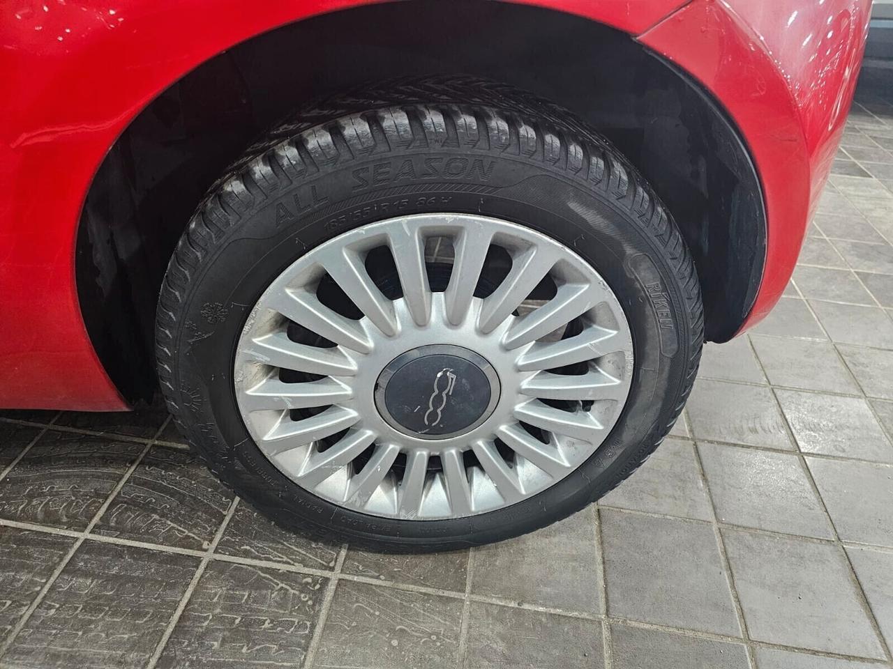 NUOVA FIAT 500 LOUNGE 1.2 BENZ 69CV DUALOGIC TETTO PANORAMICO APRIBILE
