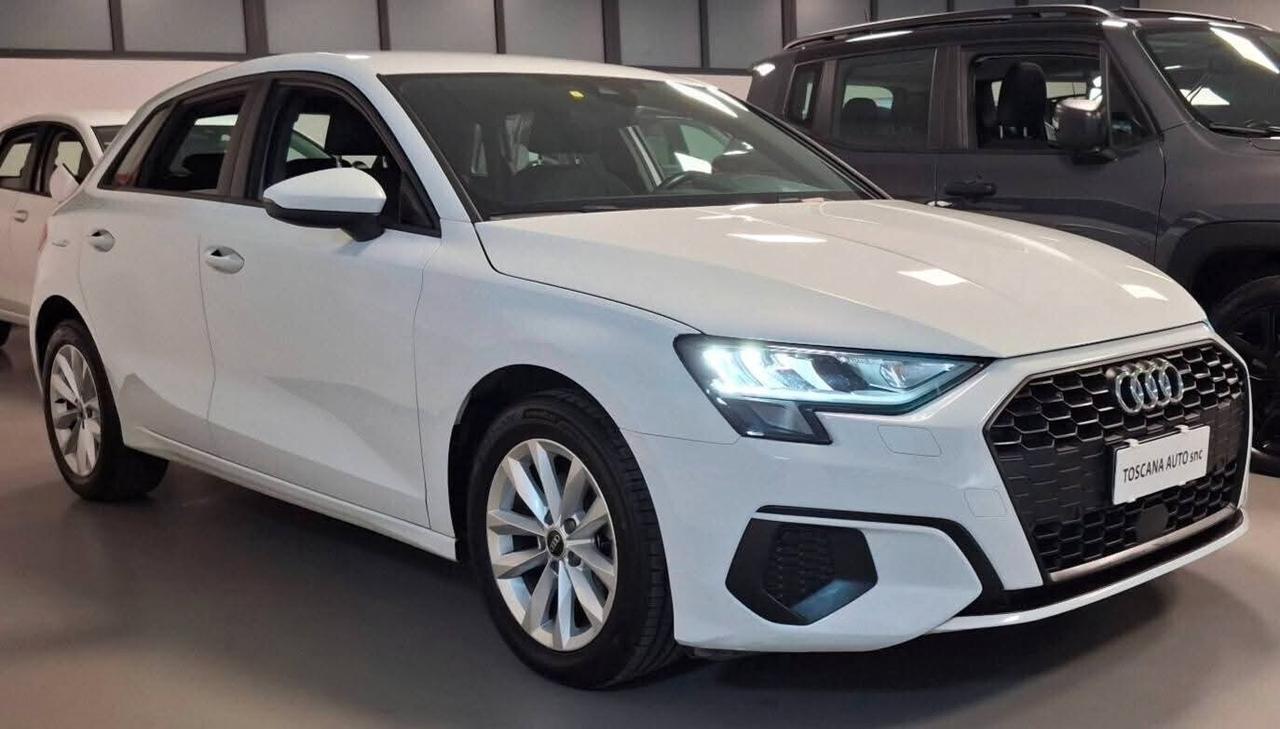 Audi A3 SPB 1.0benzina 110cv uniproprietario