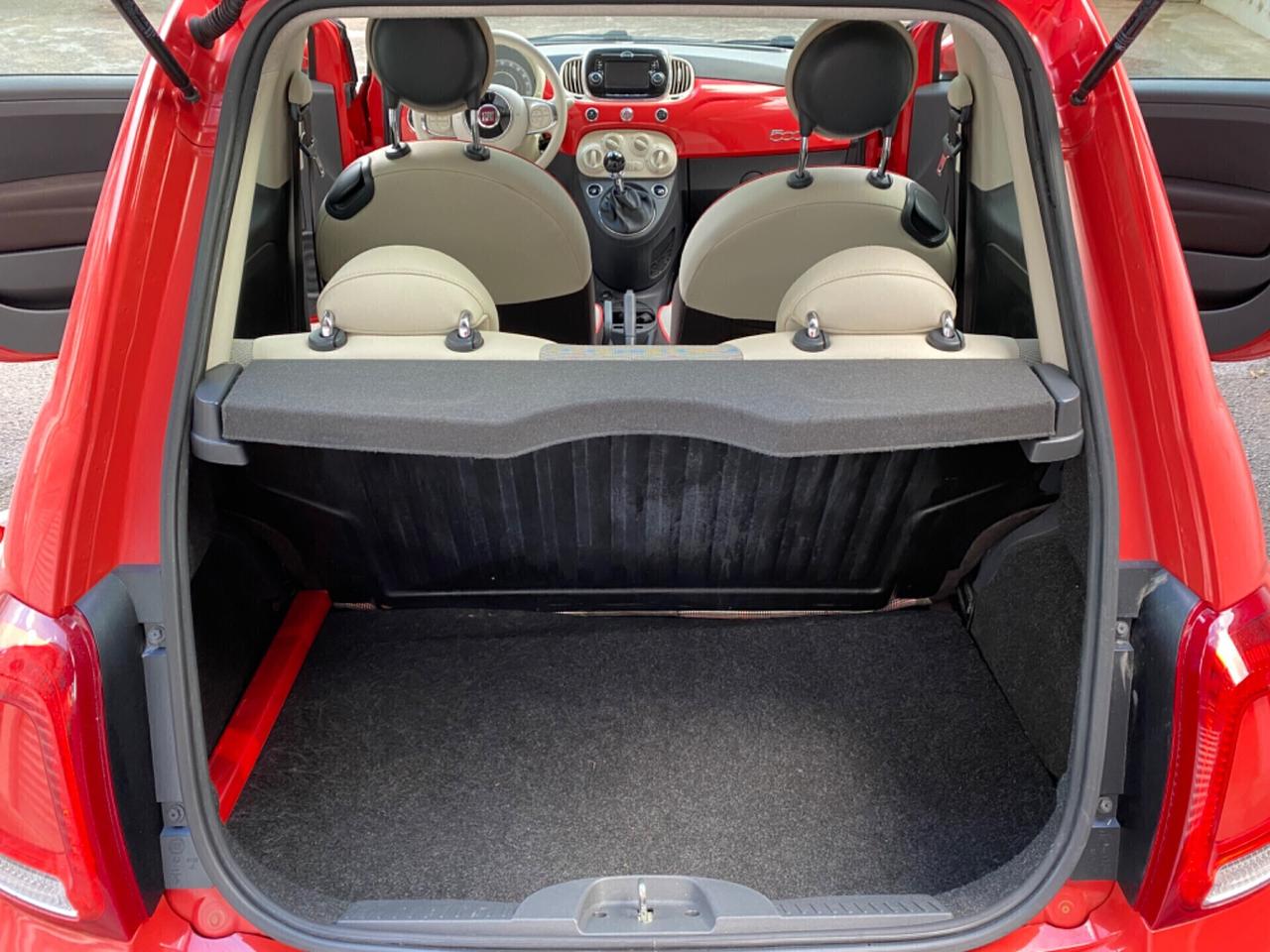 Fiat 500 1.2 GPL 69cv “Lounge” -ROSSO CORALLO