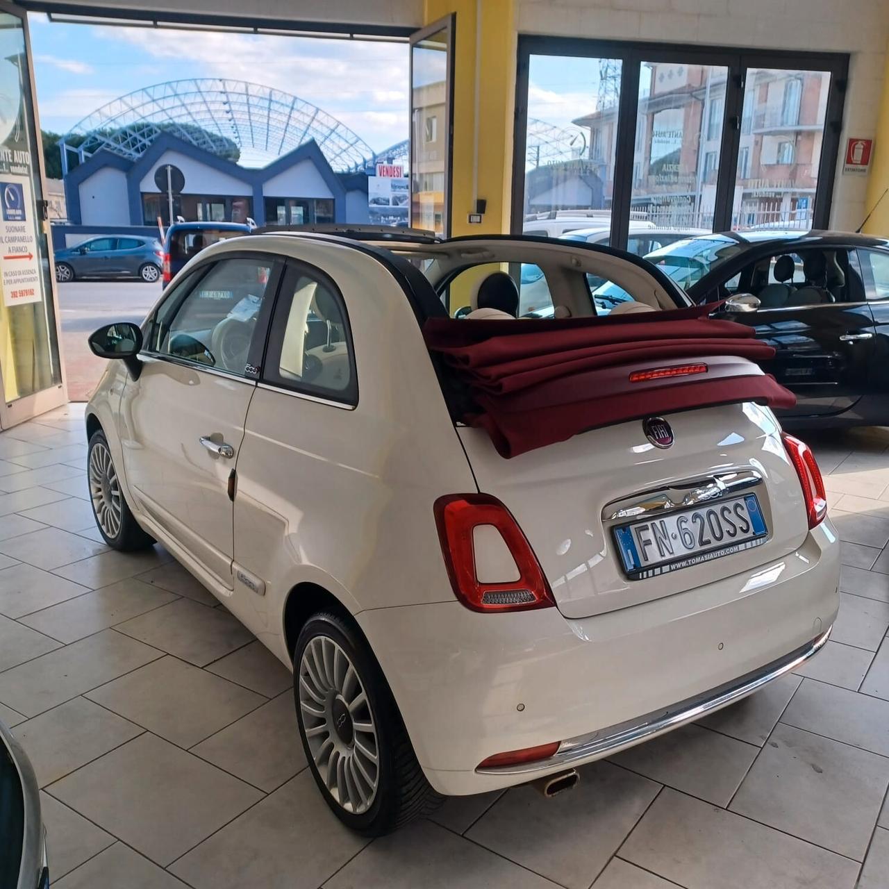 FIAT 500 1.2 CABRIOLET TENUTA IN MODO MANIACALE