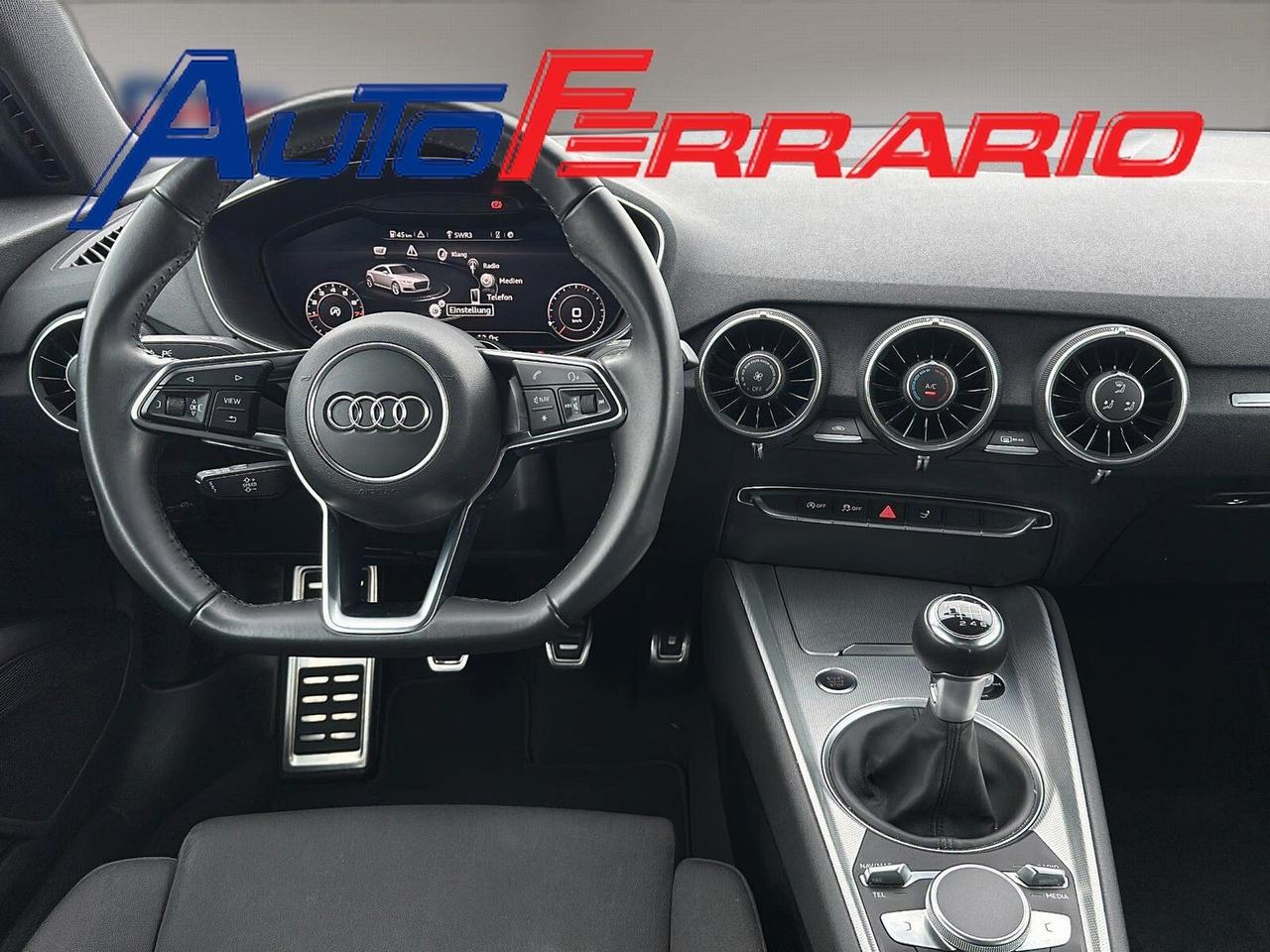 Audi TT 1.8 TFSI COUPE' DESIGN FARI MATRIX 17" VETRI SCURI SENS PARK CRUISE CONTROL