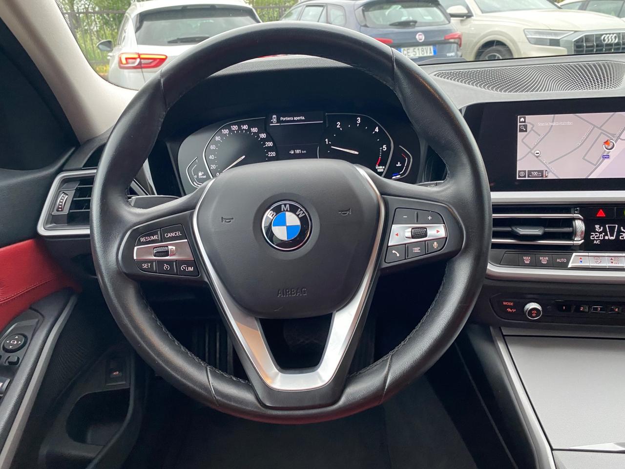 Bmw 320d Sw Automatica Pelle Rossa Xenon