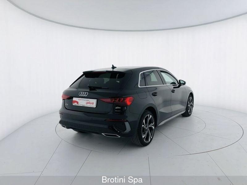 Audi A3 SPB 40 TFSI e S tronic S line edition