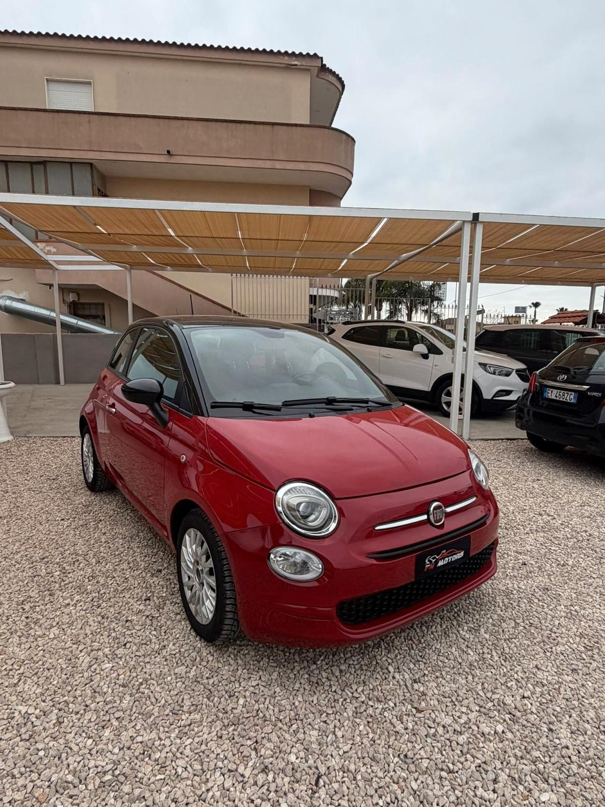 Fiat 500 1.0 Hybrid Red